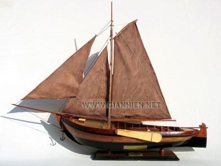Botter Belgium Boat Model - Mô Hình Thuyền Buồm Gia Nhiên - Công Ty TNHH Gia Nhiên
